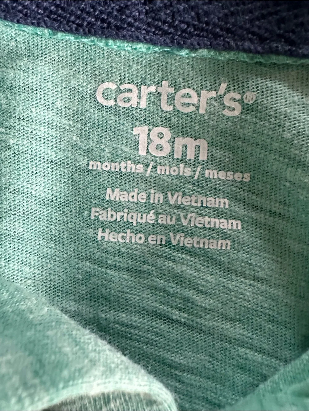 Carter's matching Polo Shirt and shorts, 18 months
